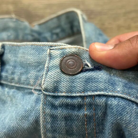 Vintage 70s JC Penney Denim Jeans Size 33x29 - Picture 7 of 8